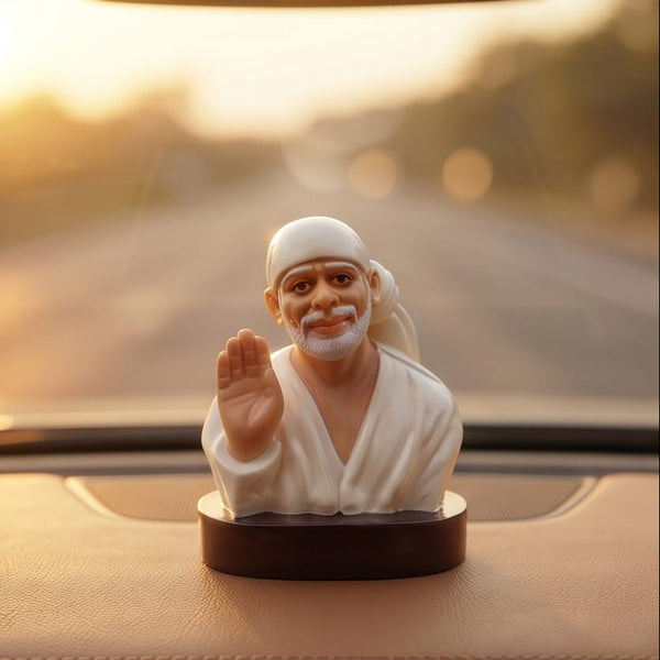 Sai Baba Car Stand For Dashboard 1no