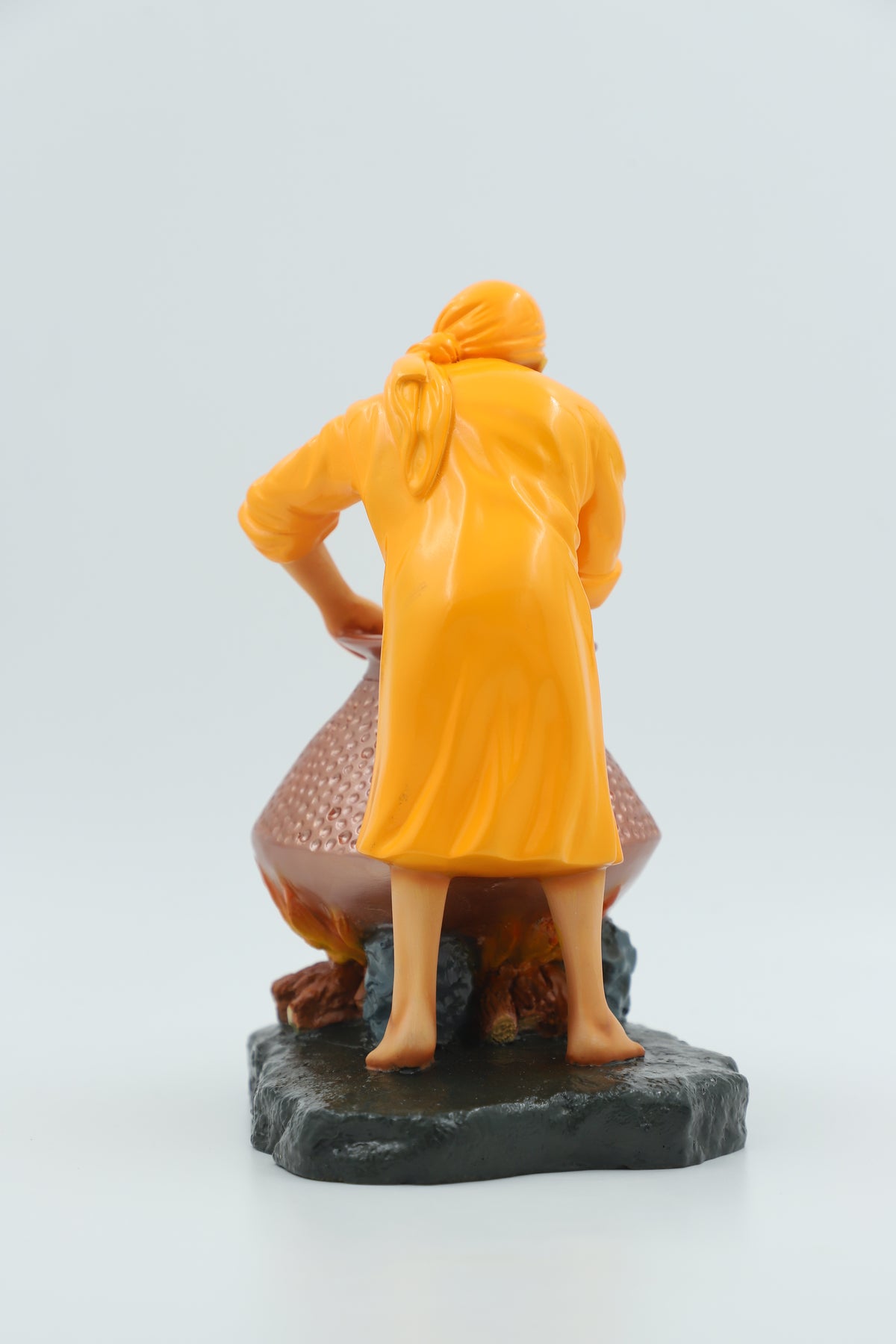 Sai Baba Cooking Food Handi Idol, 8.5 Inch Hemant Art