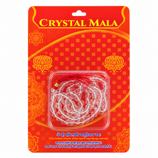 Rock Crystal Mala