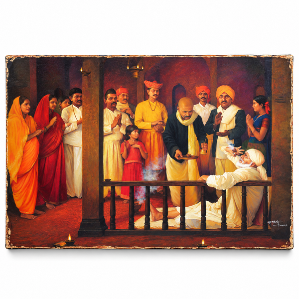 Sai Baba Dhoop Arti Canvas