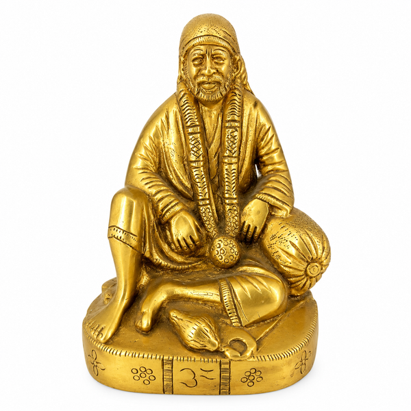 Saibaba Dwarkamai Idol Brass