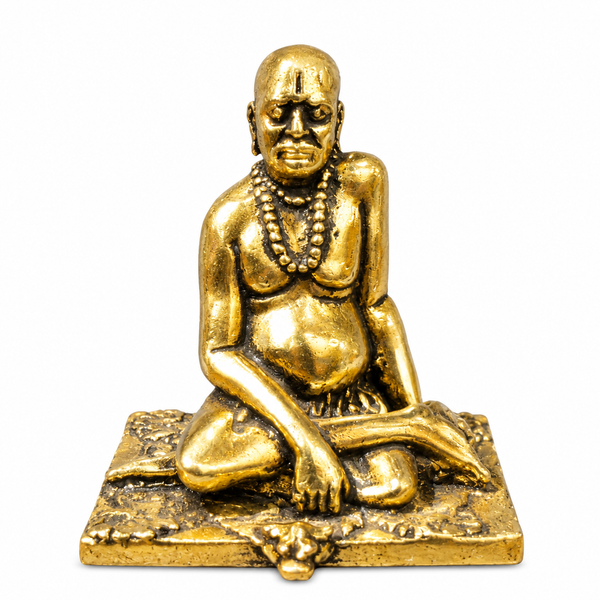 Swami Samarth Detailed Idol Brass