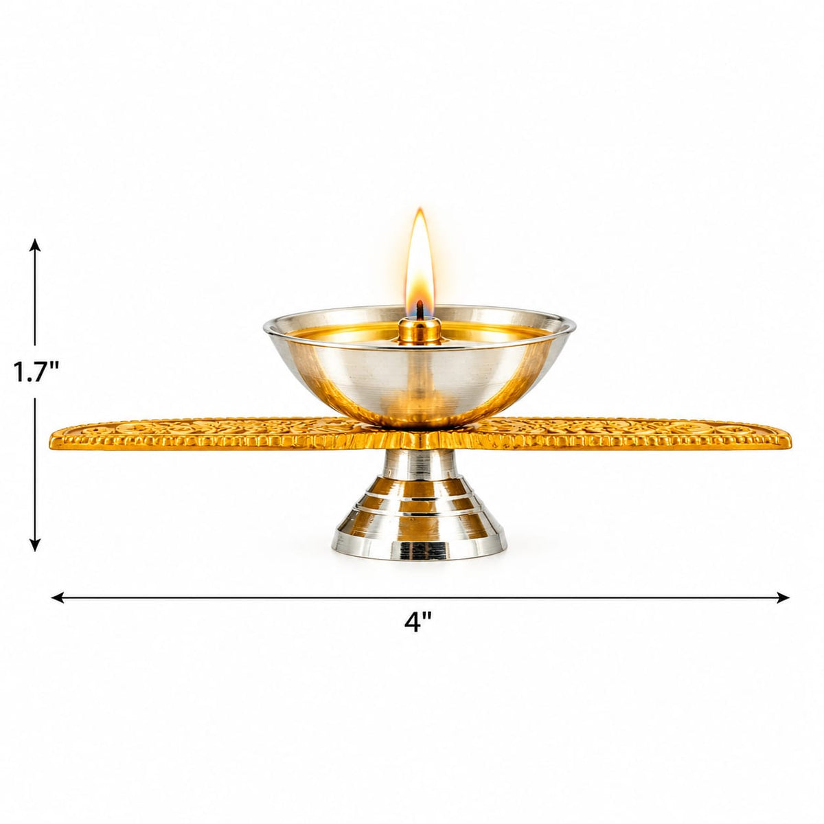 Swastik Shape Diya
