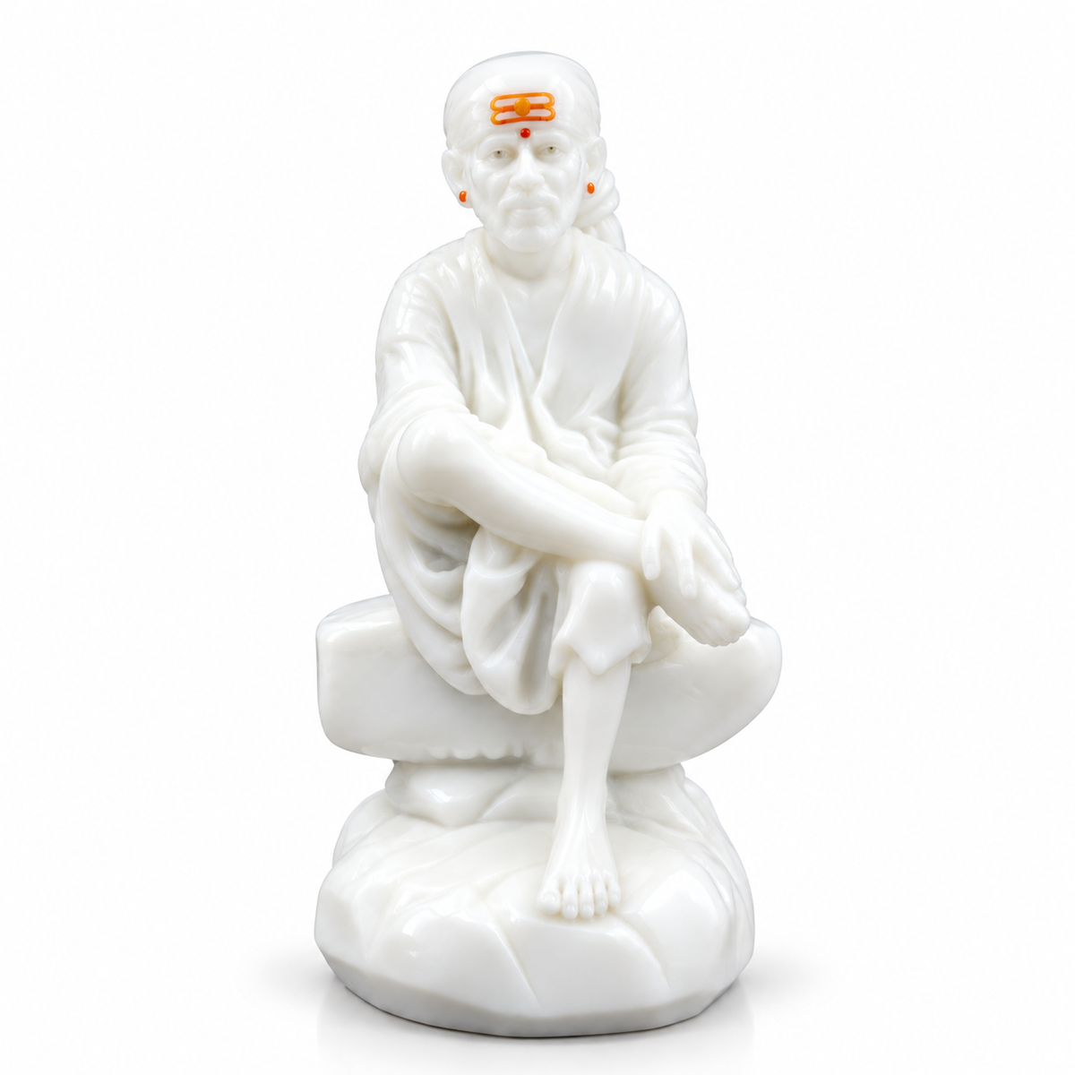 Shirdi Sai Baba Marble Finish Idol 1 no