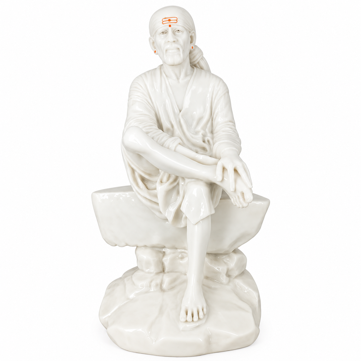 Saibaba Ashirwad On Stone Marble idol 6no