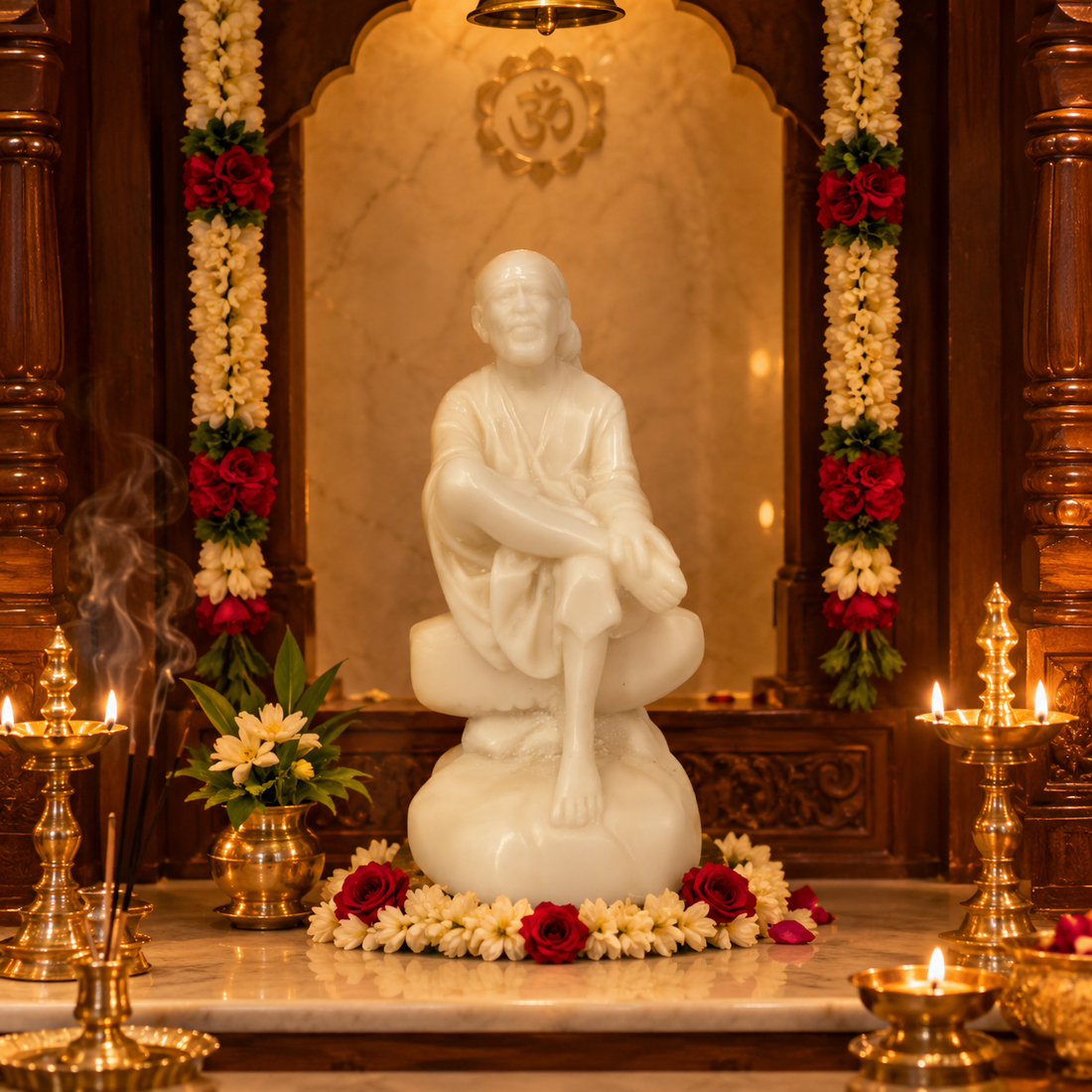 Sai Baba Aashirwad matte 1no 4.5 inchs