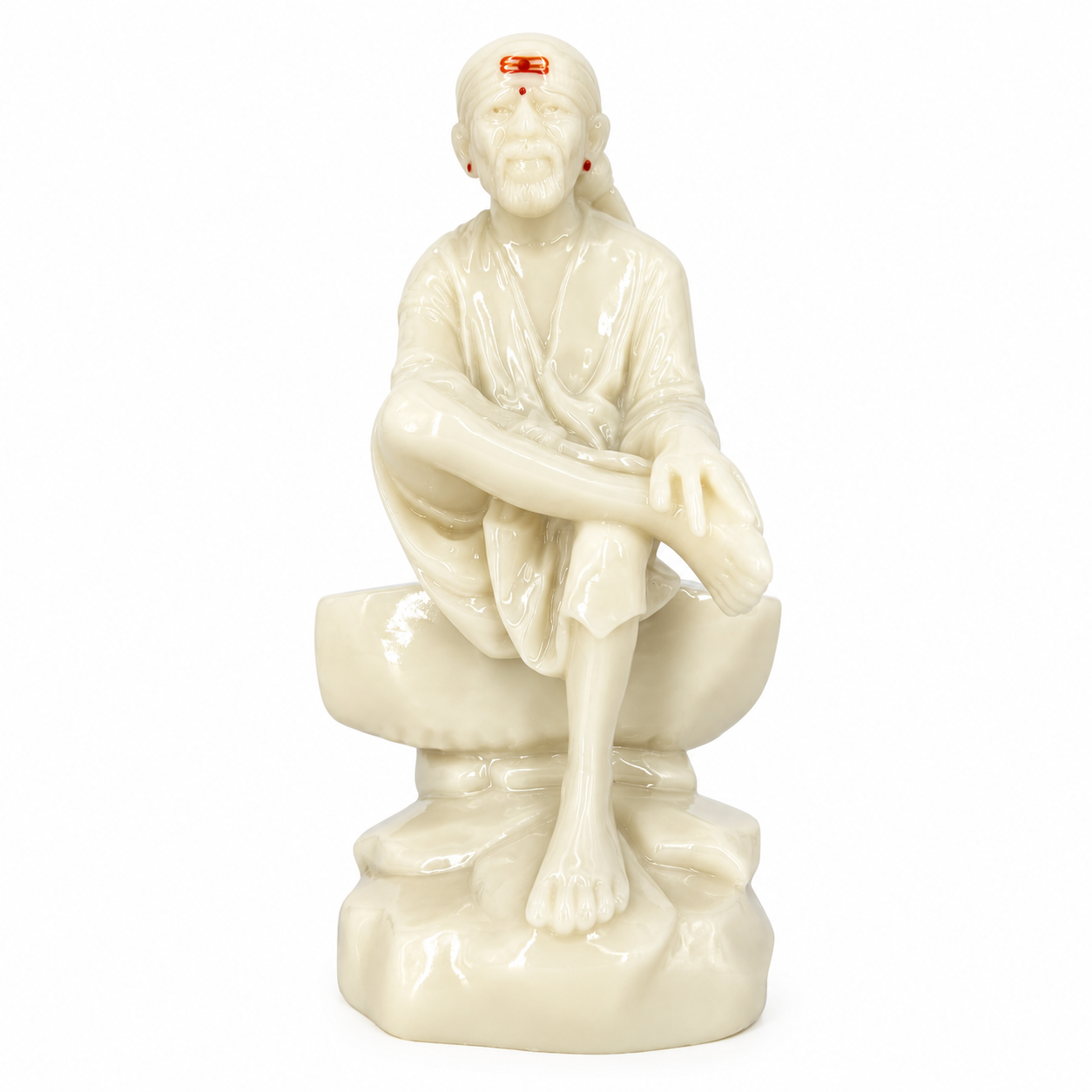 Shirdi Sai Baba Marble Finish Idol 3 no