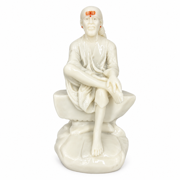 Shirdi Sai Baba Marble Finish Idol 4 no