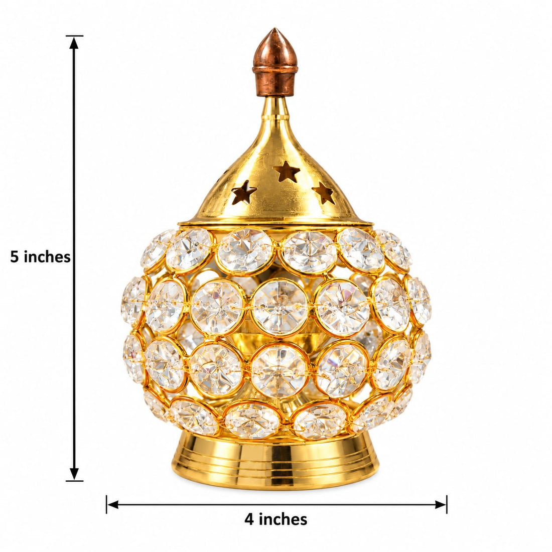 Brass And Crystal Diva