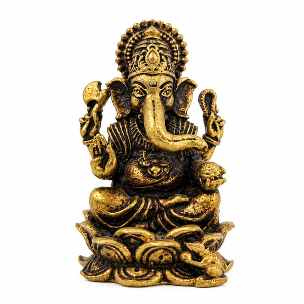 Brass Lord Ganesha Figurine Small