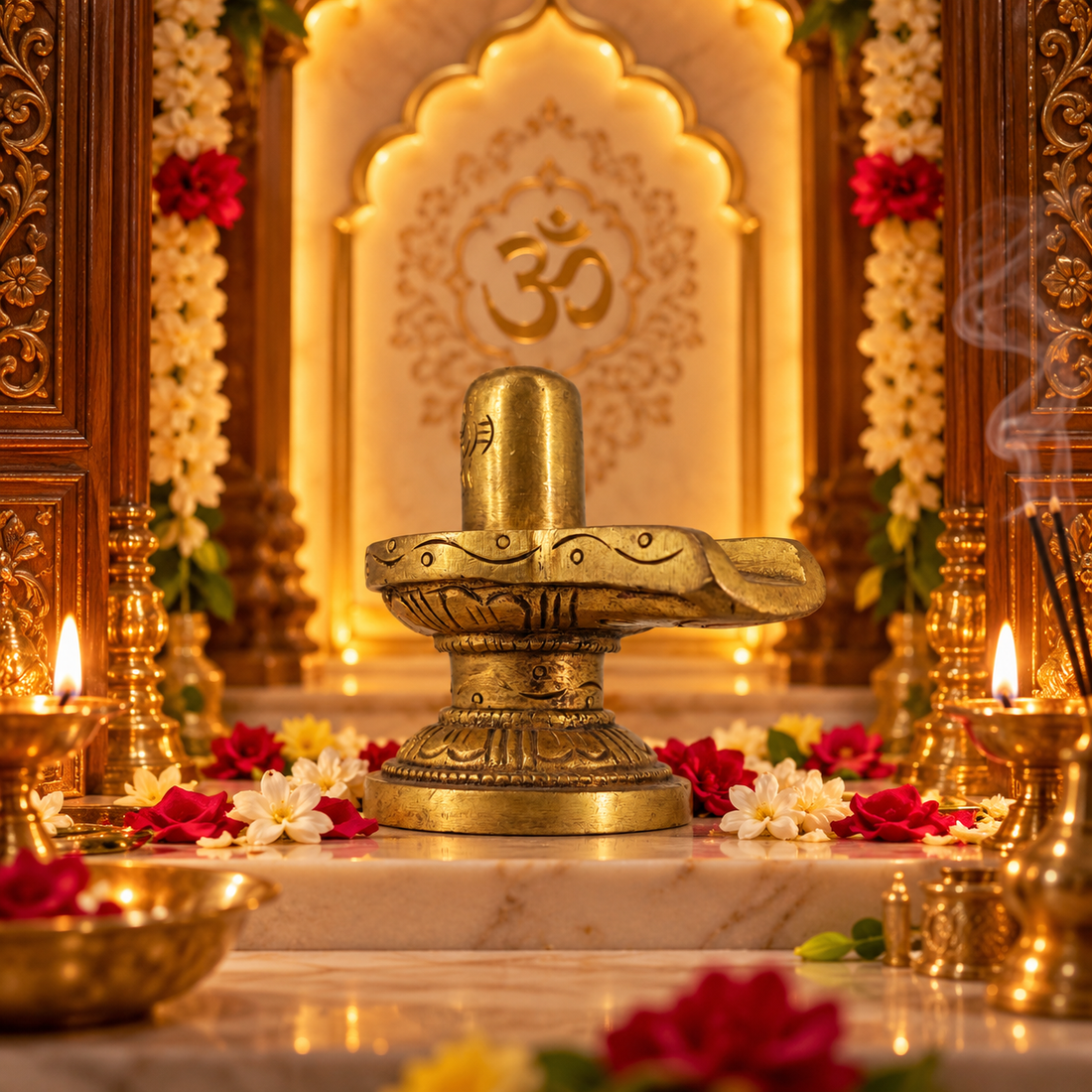 Brass Shiva Ling