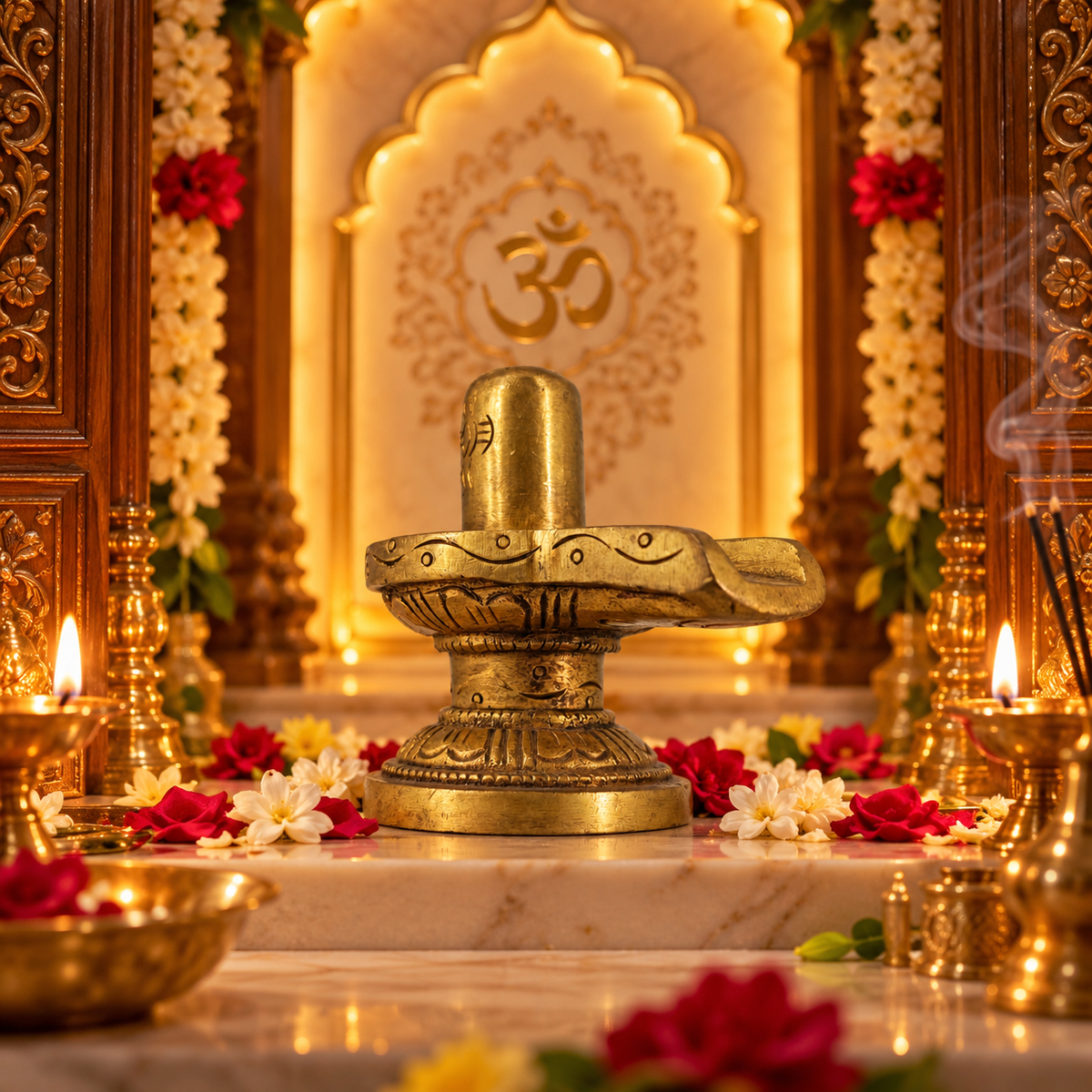 Brass Shiva Ling