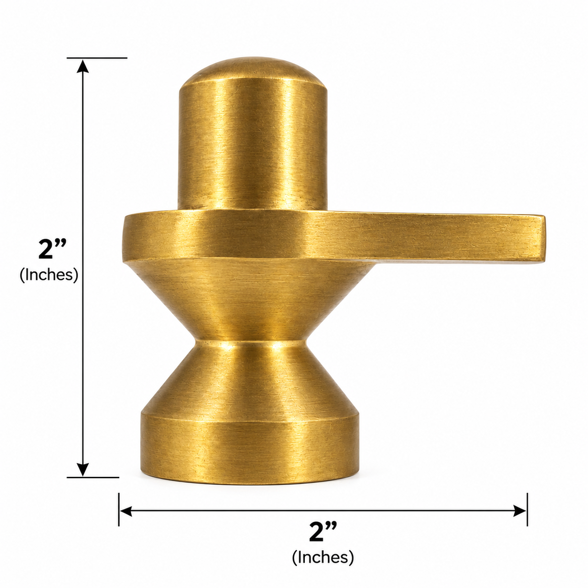Brass Shivling Plain