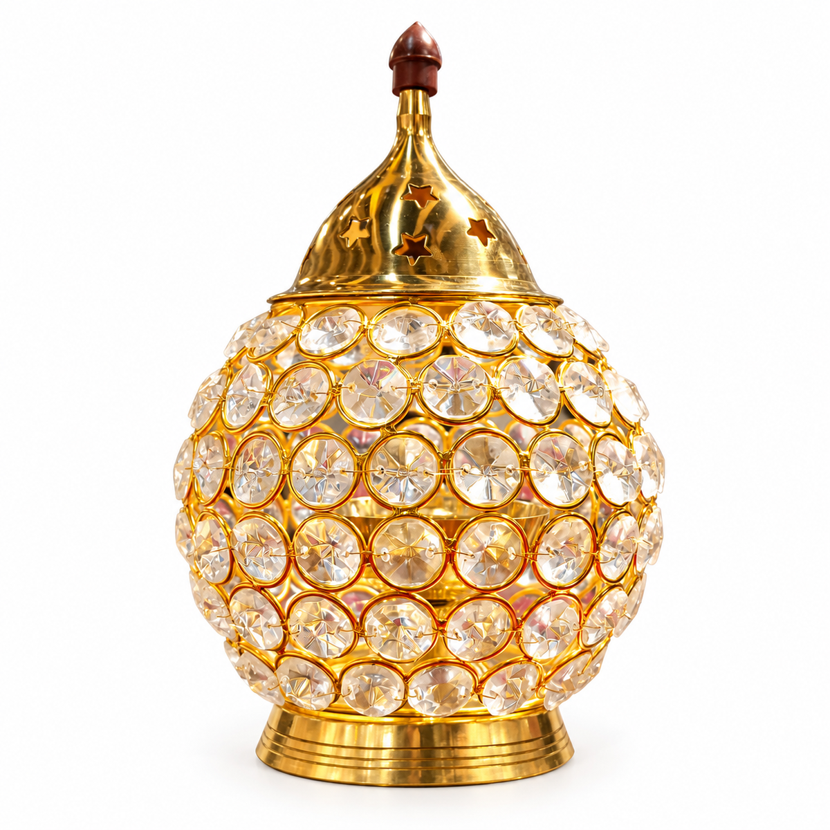 Brass and Crystal Diva