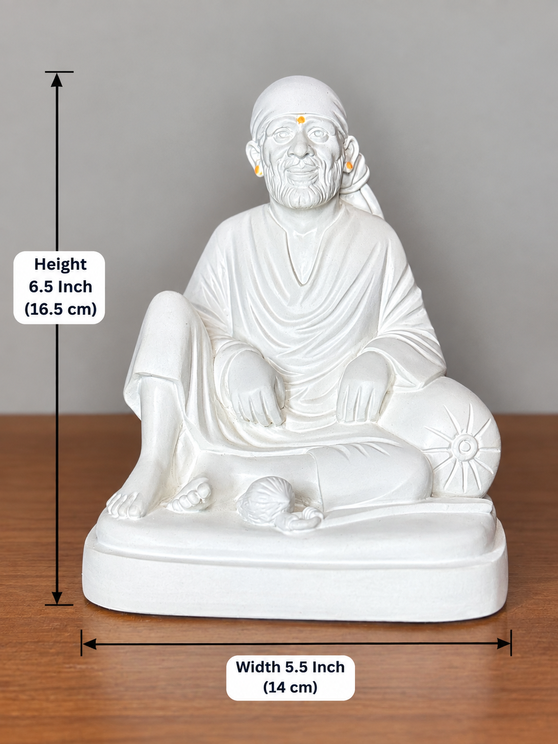 Prosline Dwarkamai with Charan | Sai Baba Dwarkamai Charan Paduka | Shirdi Sai Baba Pooja & Home Temple