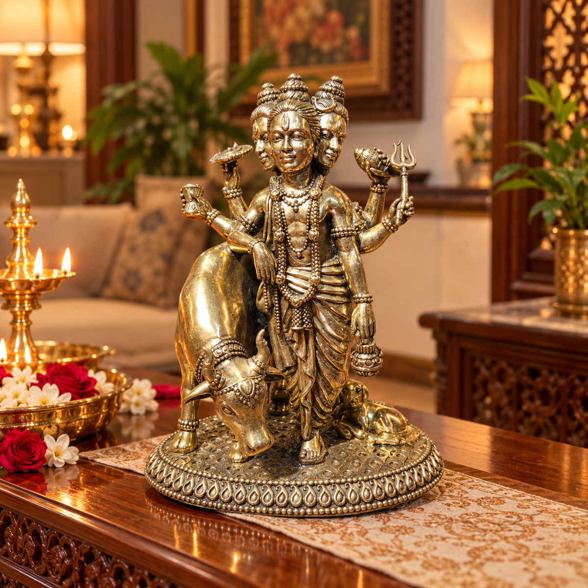 Datta Idol Brass