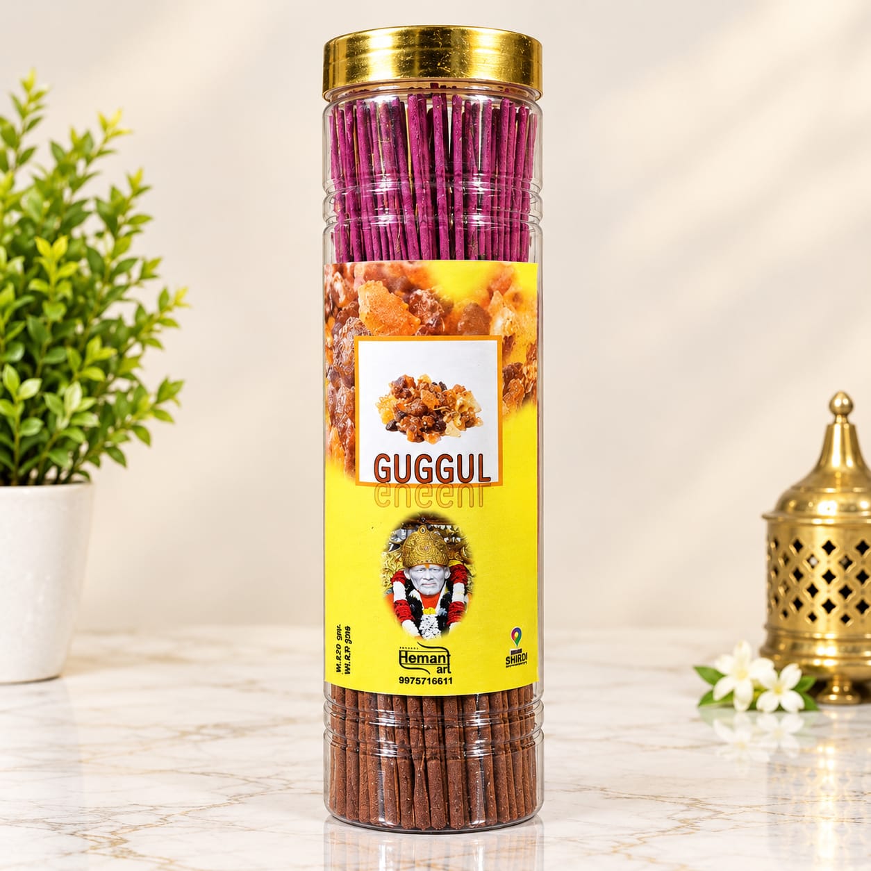 GUGGULMusk Agarbatti Sticks, 250g