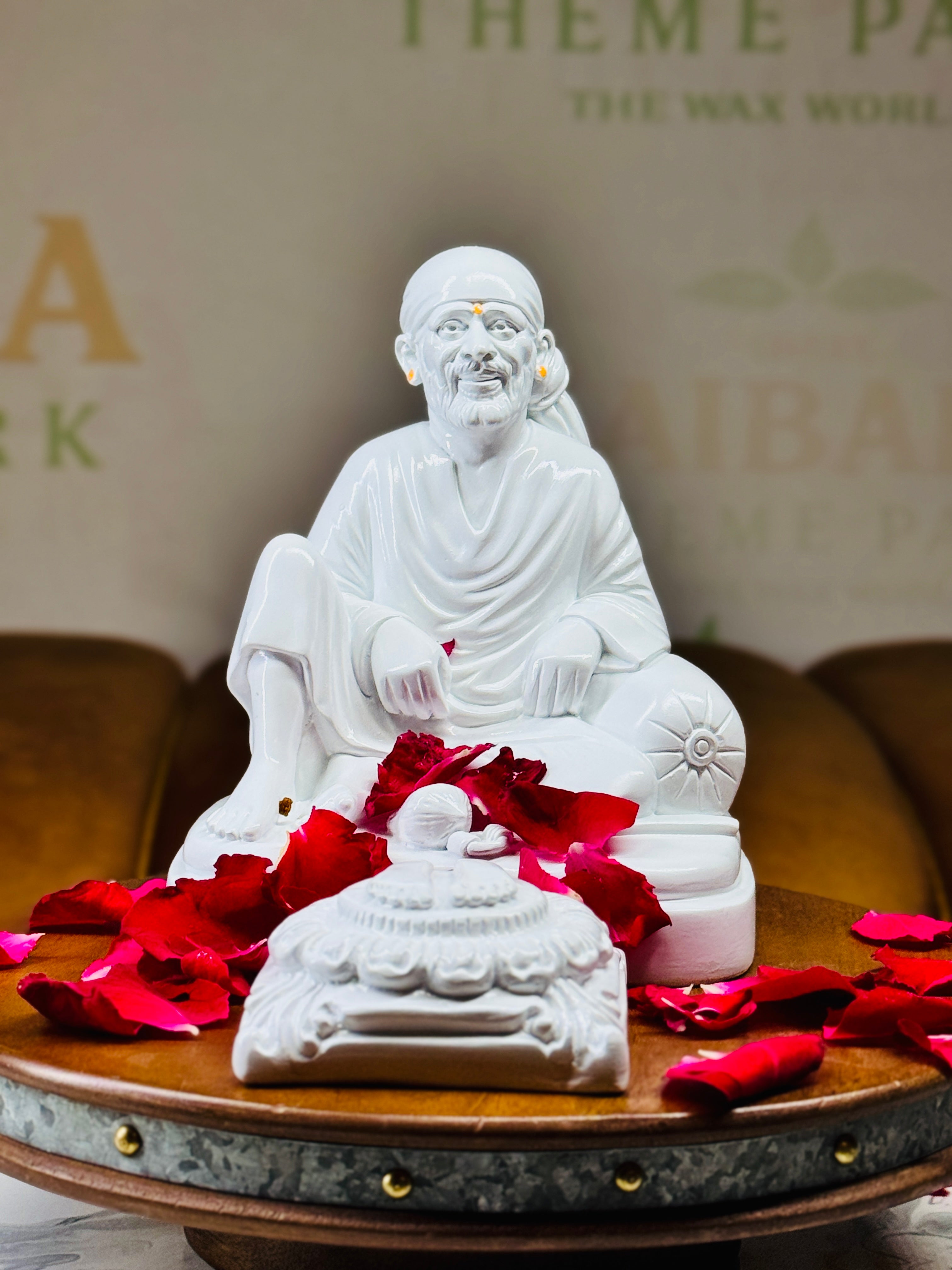 Prosline Dwarkamai with Charan | Sai Baba Dwarkamai Charan Paduka | Shirdi Sai Baba Pooja & Home Temple