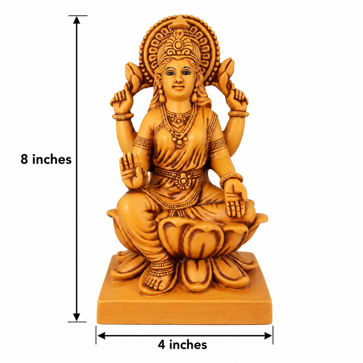 Lakshmi Mata Porcelain Idol