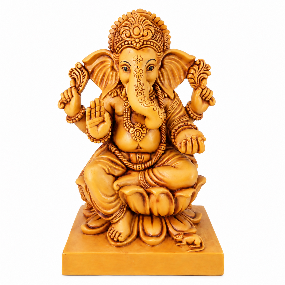 Lord Ganesha Porcelain Idol