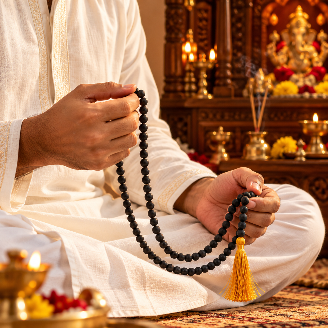 Natural Karungali Mala