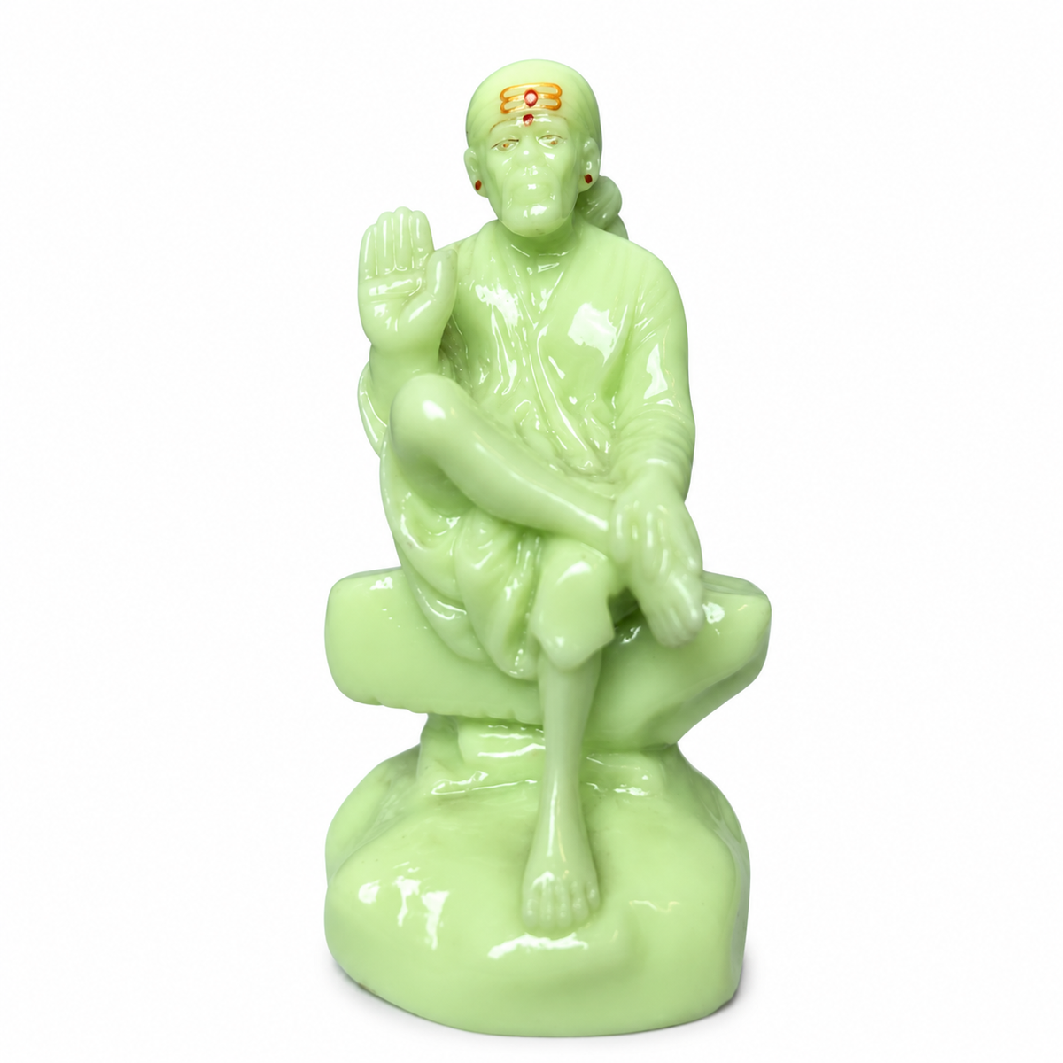 Saibaba Ashirwad On Stone Radium Idol 0no
