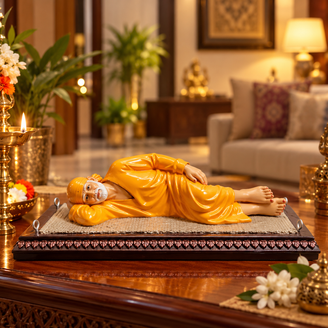 Saibaba Sleeping Position Idol Big