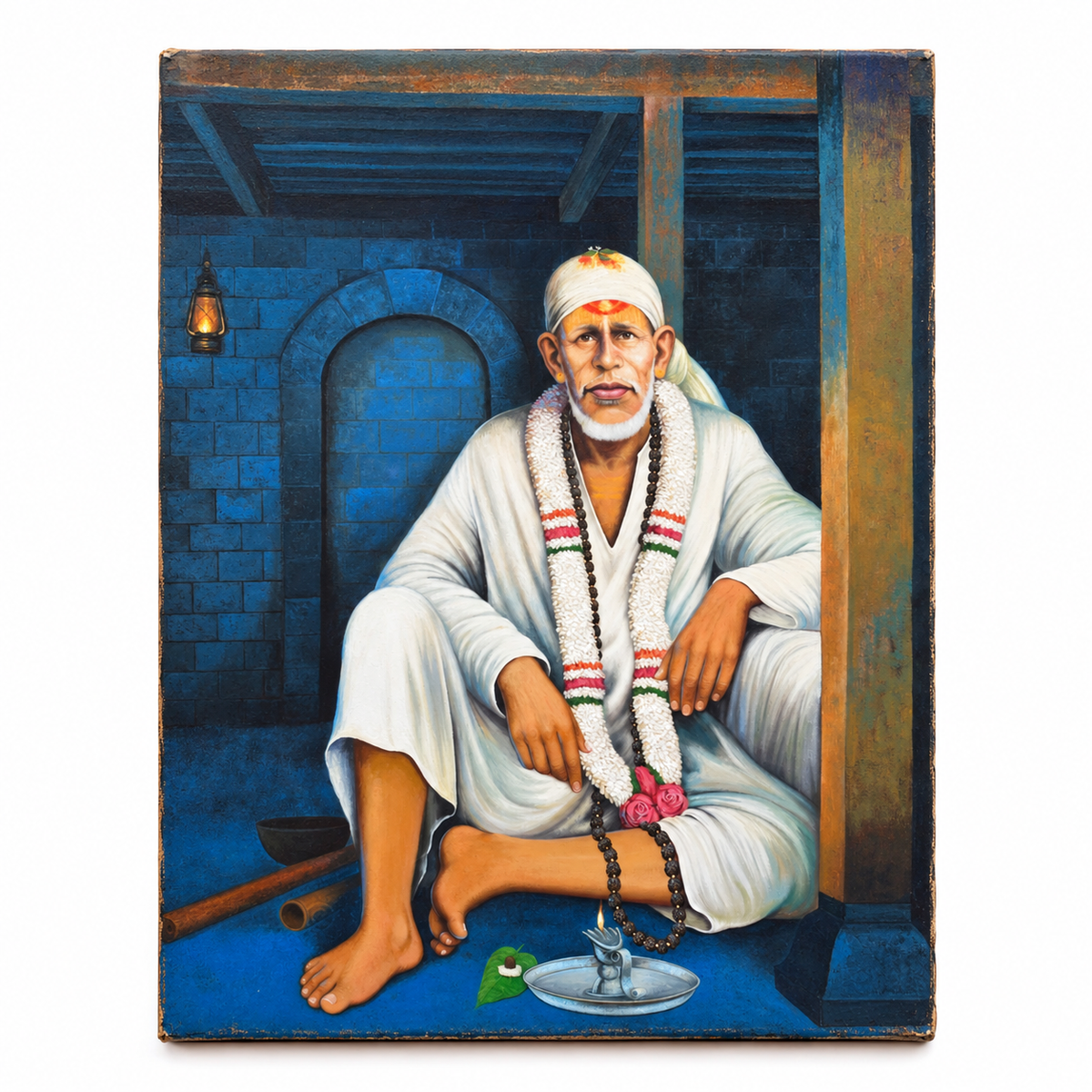 Saibaba Original Blue Dwarkamai | Hemant Art