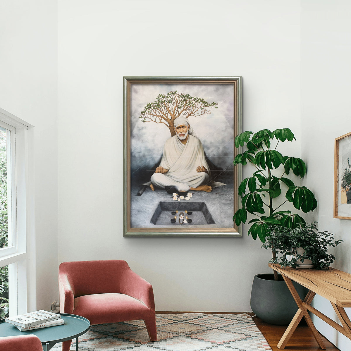 Saibaba Chafa Meditation Canvas Print