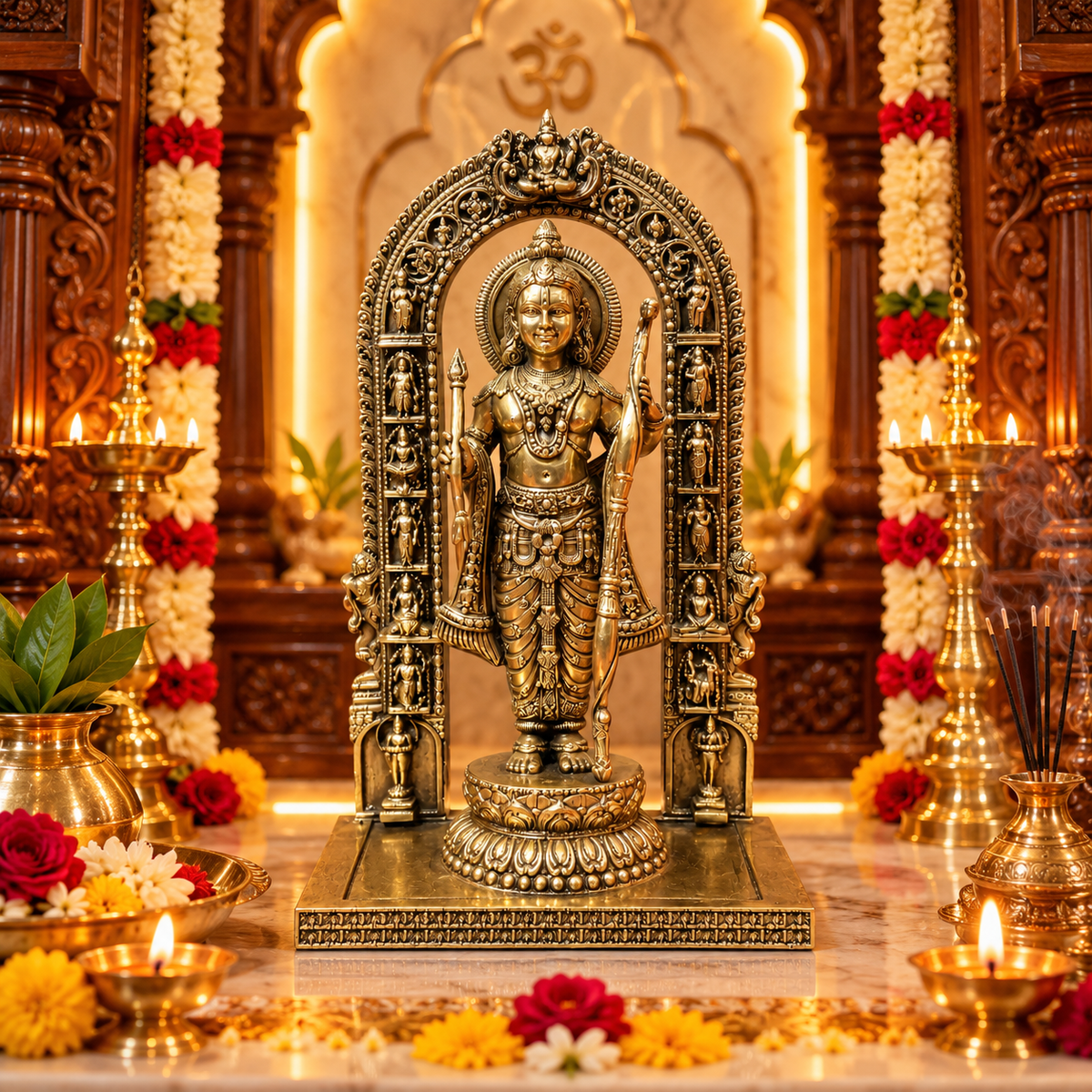 Shri Ram Idol Brass