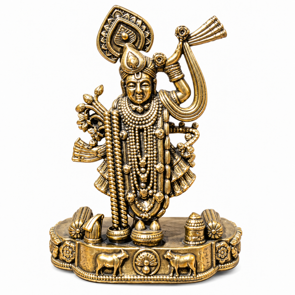 Shrinath ji Idol Brass