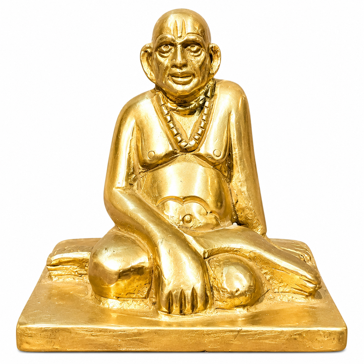 Swami Samarth Idol Brass