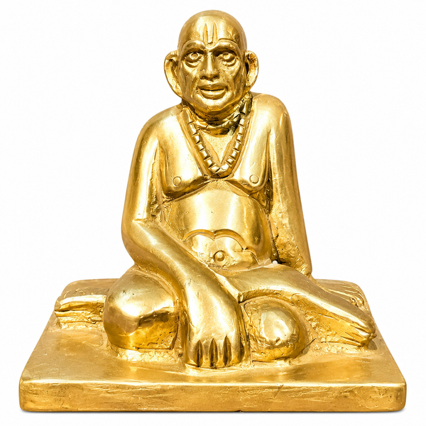 Swami Samarth Idol Brass