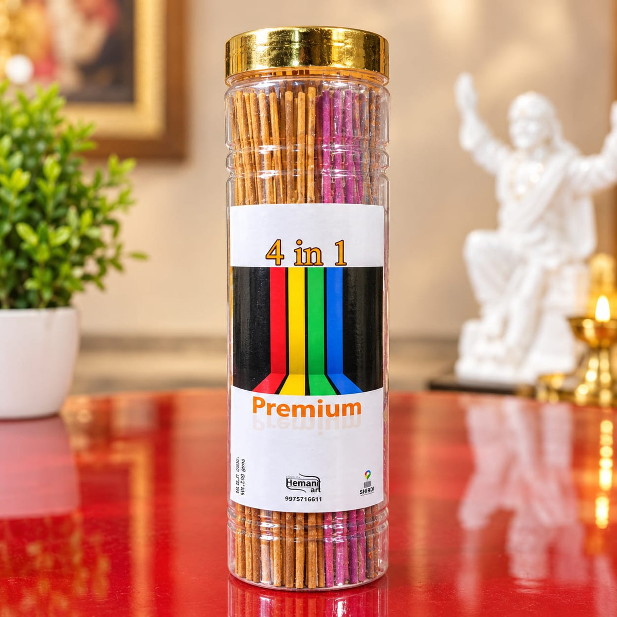 4 IN 1 Musk Agarbatti Sticks, 250g