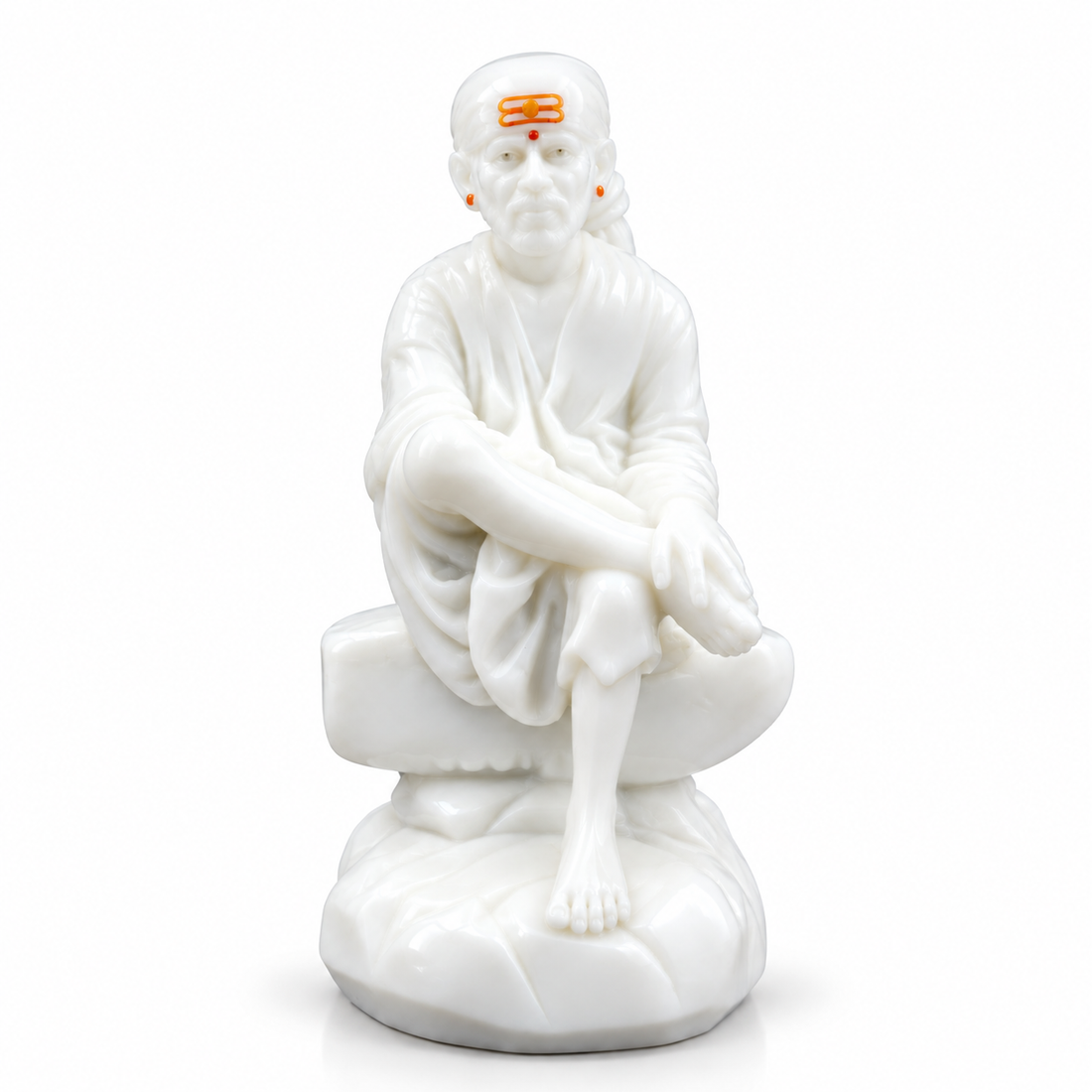Shirdi Sai Baba Marble Finish Idol 1 no
