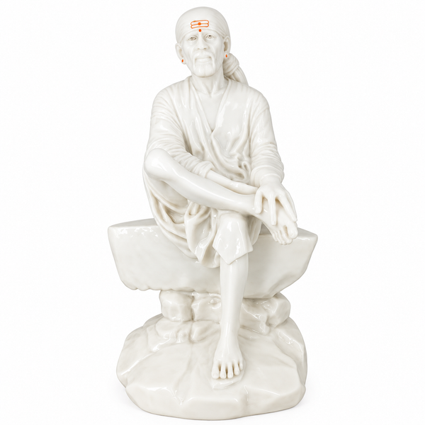 Saibaba Ashirwad On Stone Marble idol 6no