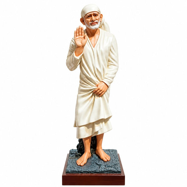 Saibaba Standing Ashirwad Idol