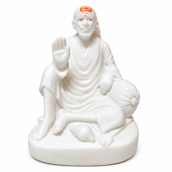 Sai Baba Dwarkamai Ashirwad Marble Finish Idol 1no