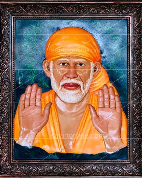 Shirdi Sai Baba 3D Photo Frames – Perfect for Movie Buffs and Home Décor Add Depth to Your Décor with Realistic 3D Movie Photo Frames