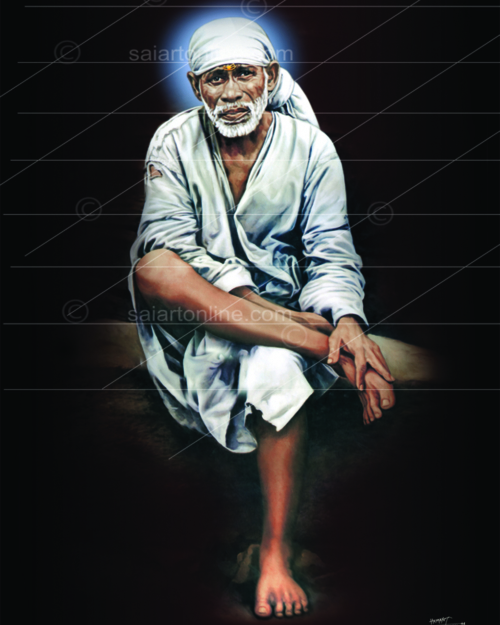 Art-store-contrast-sai-baba-painting