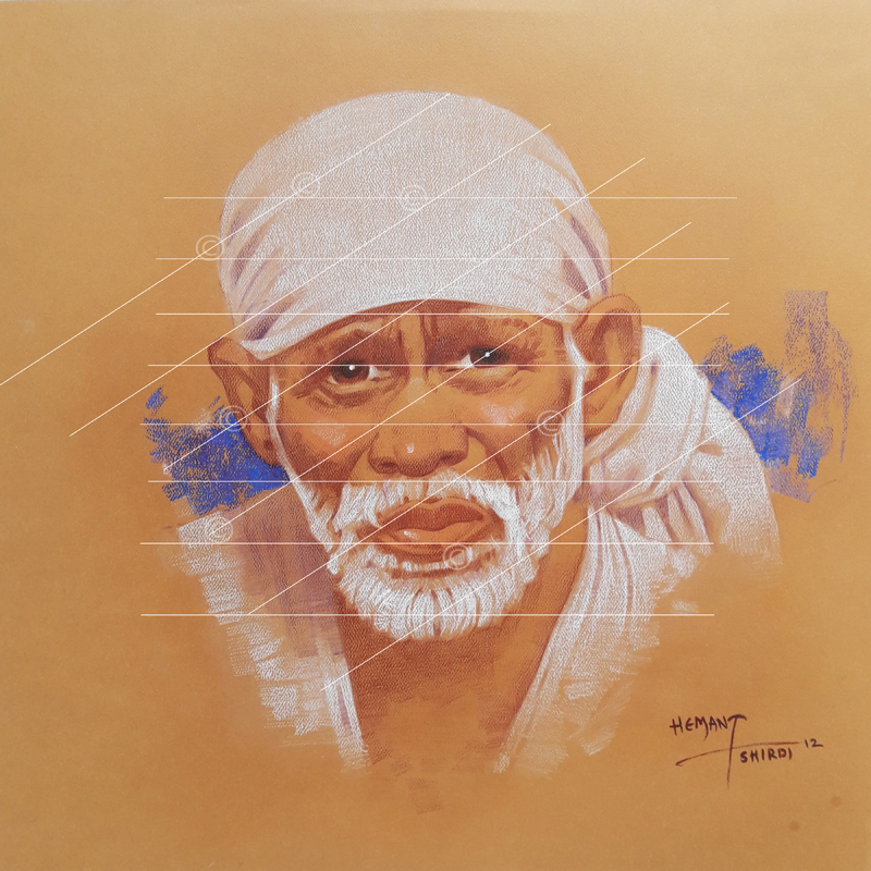 Shirdi Sai Baba II, Watercolors :) by saintvinod on DeviantArt