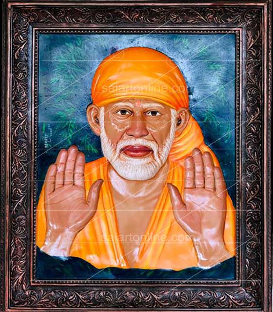 Buy Shirdi Saibaba's 3D Photo Frame Online at the Best Price