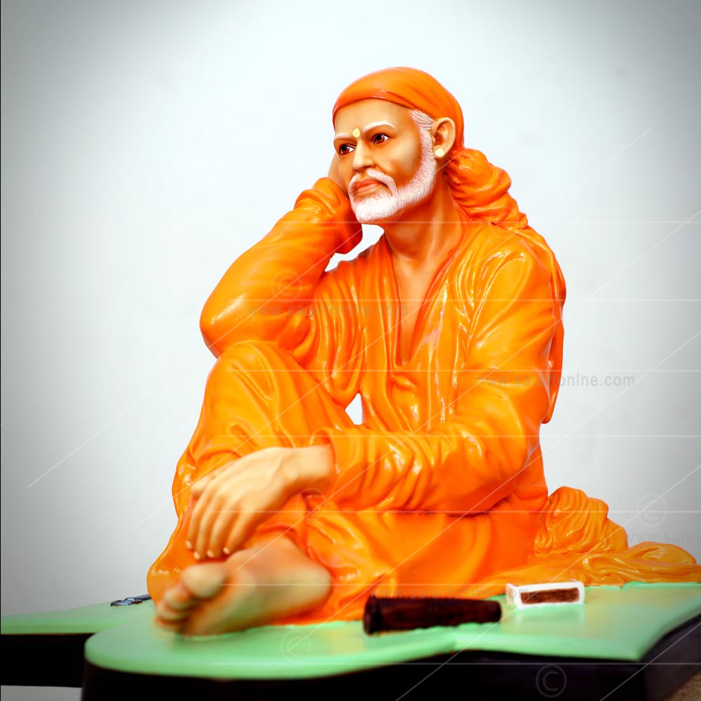 Saibaba Meditation Idol/statues/murti - Sai Art Online