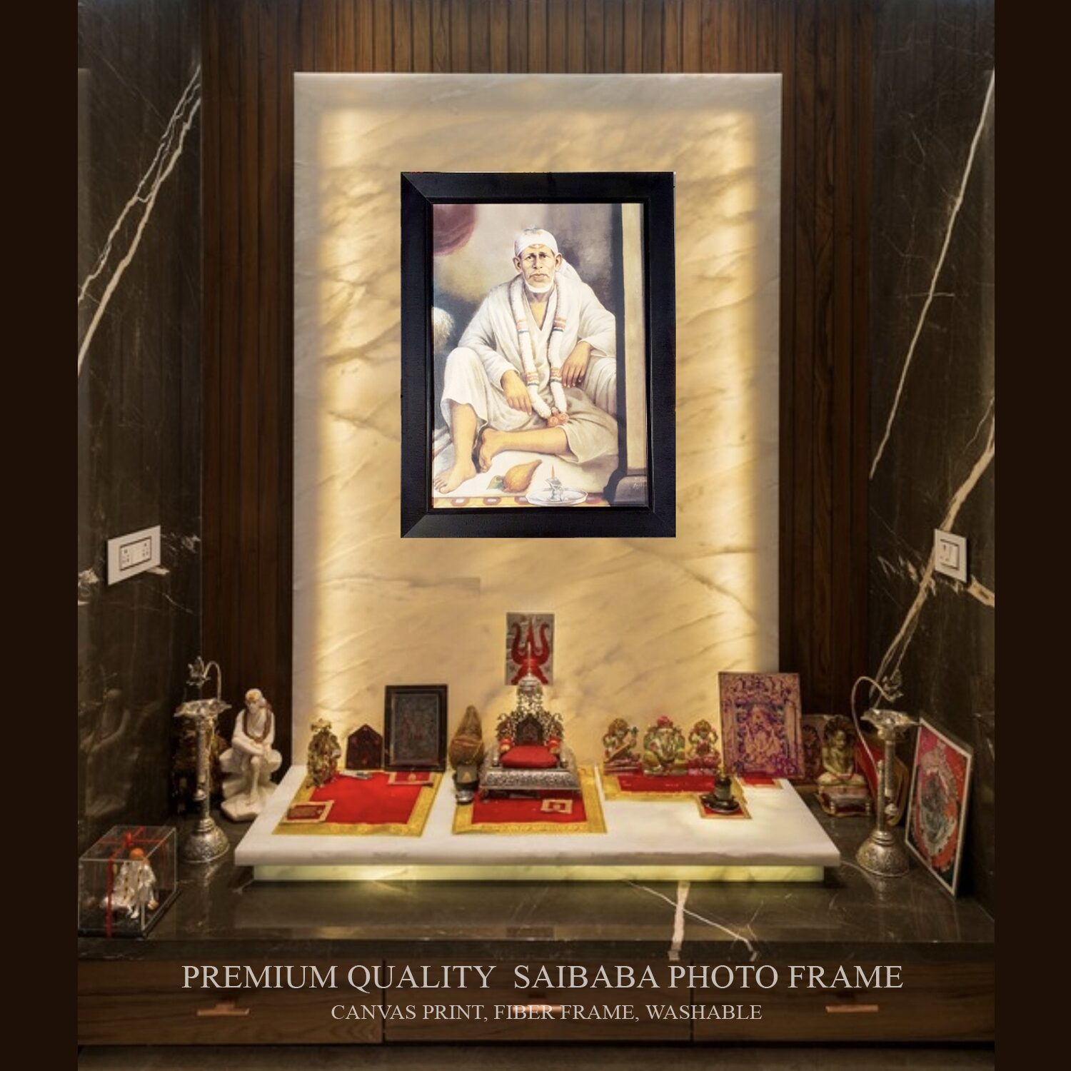 FRAME DWARKAMAI CANVAS PRINT FRAME - saiartonline